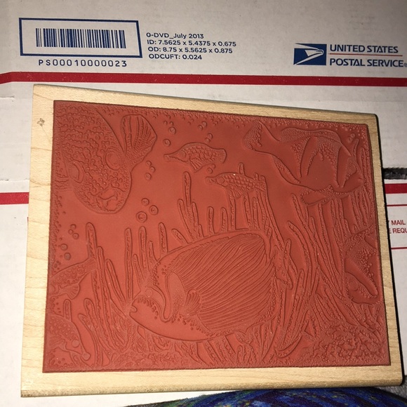BNWT Peddlers Pack Seascape Stamp 5”x4”x1” - Picture 4 of 6